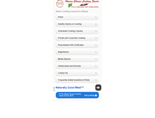 Tablet Screenshot of chinesecookingstudio.com
